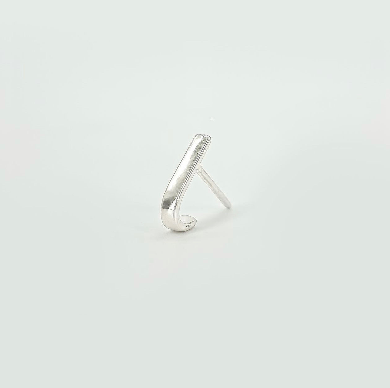 IKANI ხელნაკეთი ვერცხლის საყურე – სამკაული უნისექსი - სურათი 2